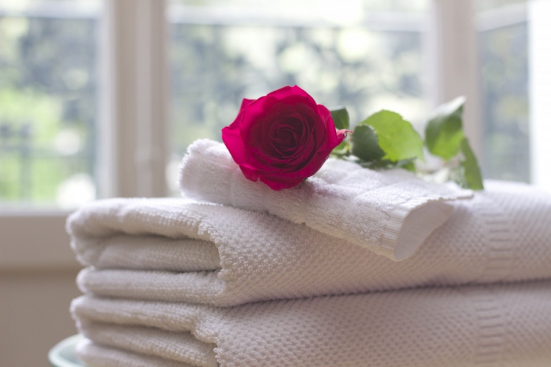 chambre-hote-TARADEAU-min_towel_rose_clean_care_salon_spa_white_bath-731641